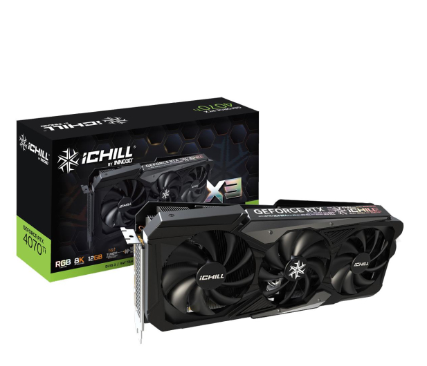 INNO3D GeForce RTX 4070 Ti iChill X3 12GB GDDR6X - 1096138 - zdjęcie